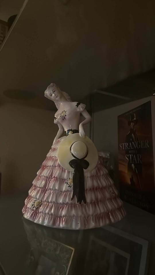 Vintage Porcelain Lady Figurine