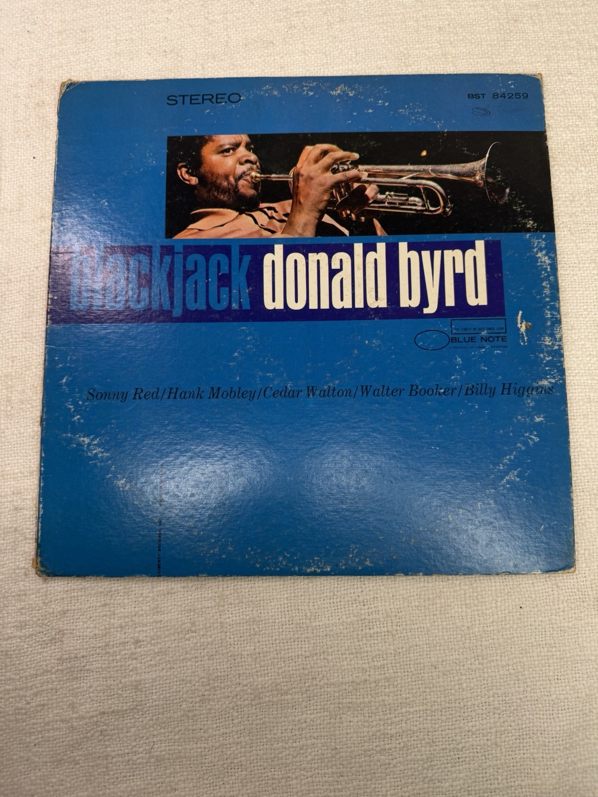 Donald Byrd Blackjack 1967 Blue Note BST 84259 VAN GELDER Liberty Hank Mobley V2