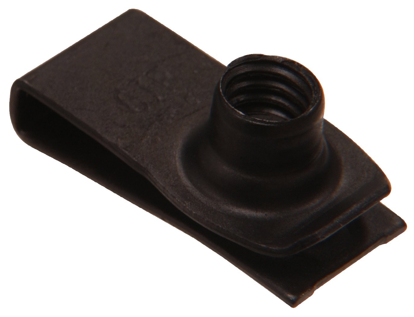 Hillman 3/8-16 Extruded U-Nuts for Sheet Metal Fastening 15-Pack Black