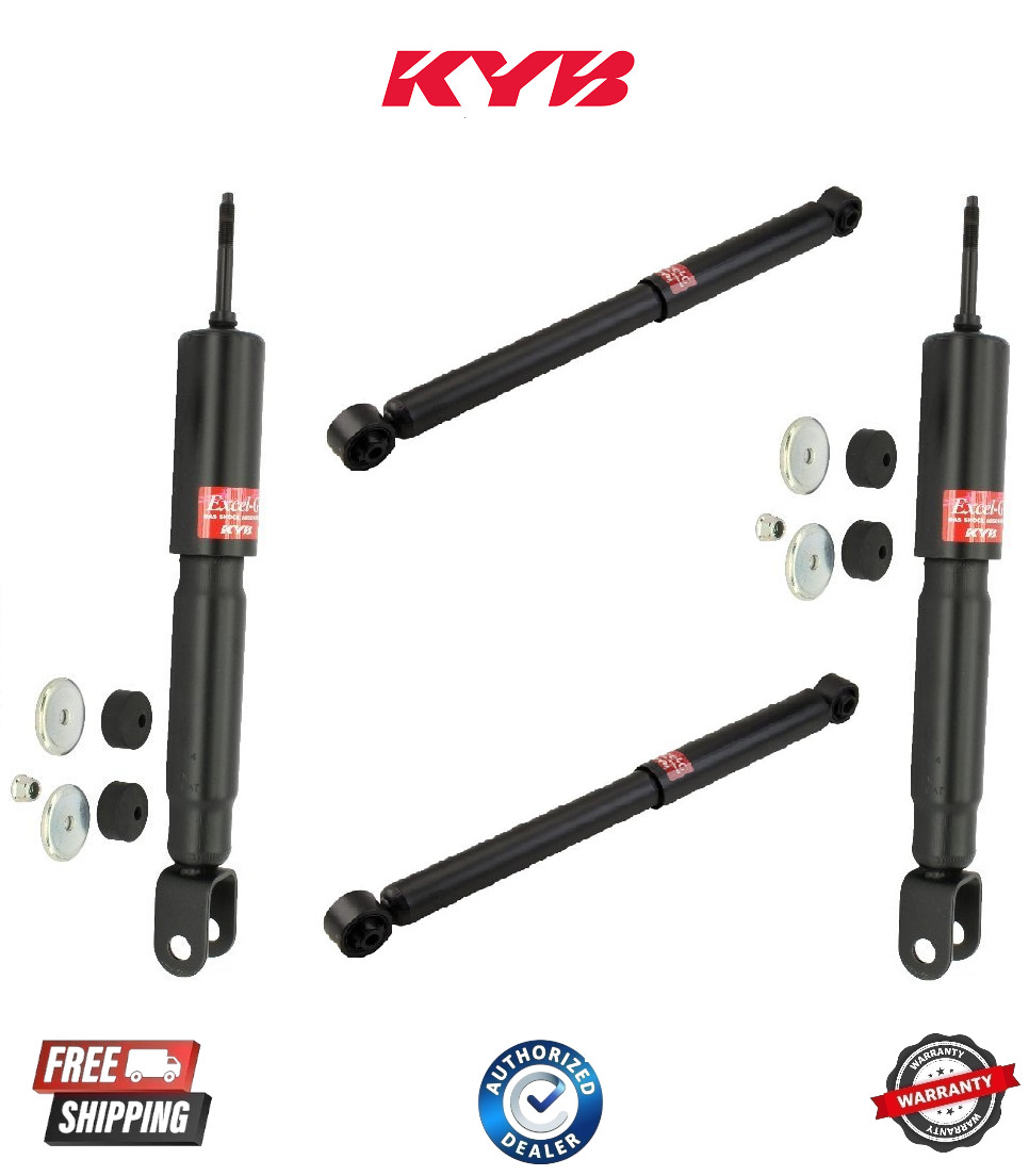 Complete KYB Kit Front Strut & Rear Shock For 00-06 Chevy Tahoe GMC 4WD/RWD
