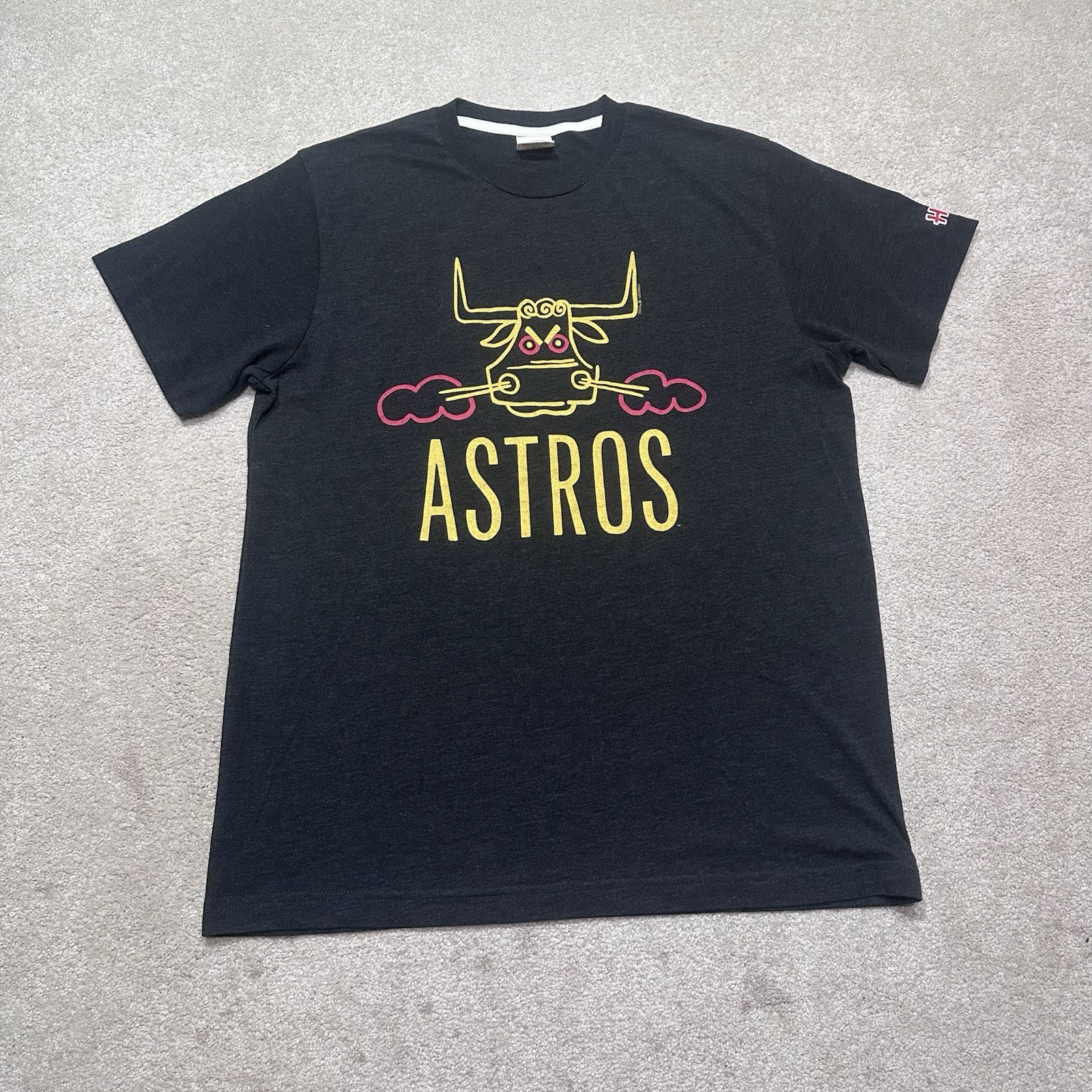 NWOT Houston Astros T Shirt Mens Medium Gray Homage Throwback NWOT Houston Astros T Shirt Mens Medium Gray Homage Throwback
