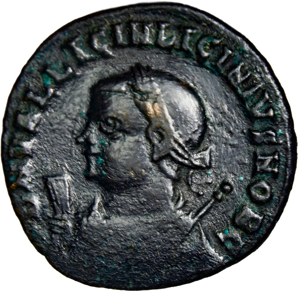 Certified Roman Coin Licinius II as caesar Antiochia, 317-320 AD. AE follis Certified Roman Coin Licinius II as caesar Antiochia, 317-320 AD. AE follis