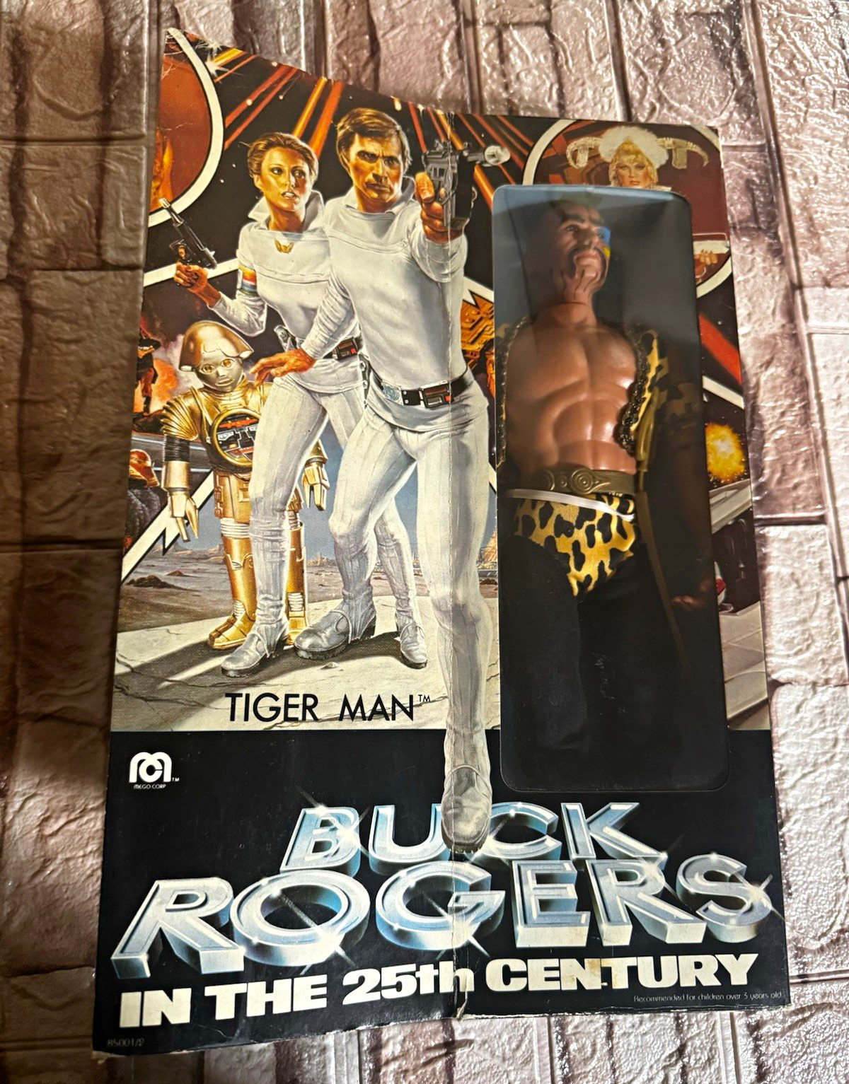 Mego Buck Rogers in 25th Century RARE Tiger Man Boxed Vintage  1979 COMPLETE