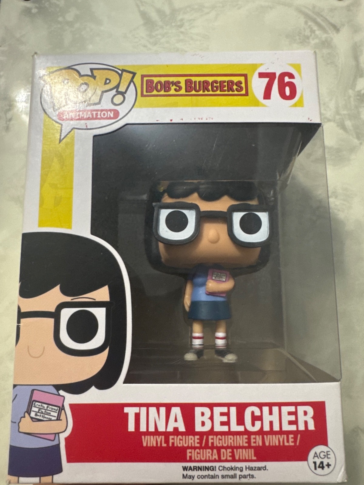 Funko Pop Vinyl: Bob\'s Burgers - Tina Belcher #76 NOT MINT Funko Pop Vinyl: Bob\'s Burgers - Tina Belcher #76 NOT MINT