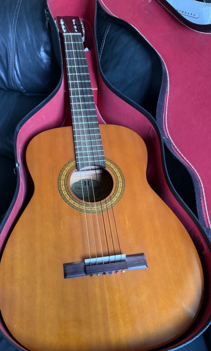 Vintage 1973 Harmony H6272 Classic Guitar Made In USA Clean Amazing Sound
