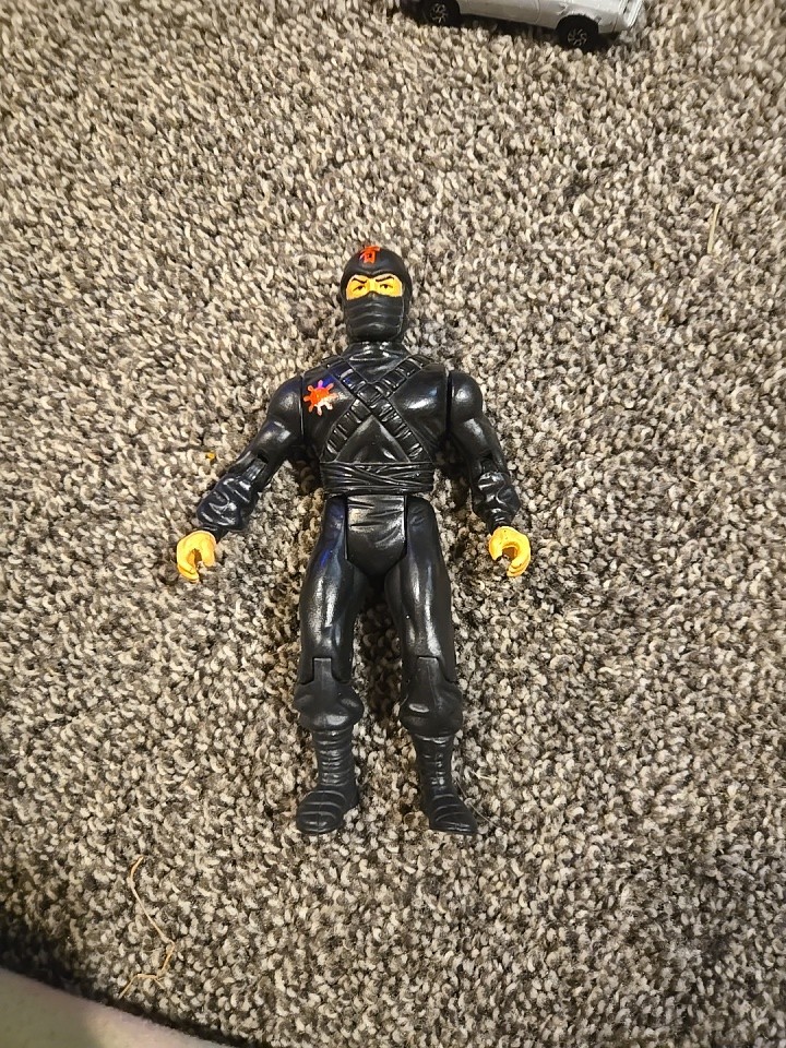 Vintage Chuck Norris Karate Kommandos Black Ninja Warrior 1986 Action Figure