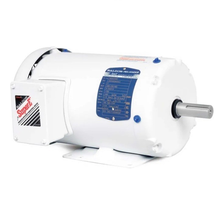 Baldor-Reliance Motor EWDM3710T, 7.5HP, 1770RPM, 3PH, 60HZ, 213T, 3736M, TEFC, F Baldor-Reliance Motor EWDM3710T, 7.5HP, 1770RPM, 3PH, 60HZ, 213T, 3736M, TEFC, F