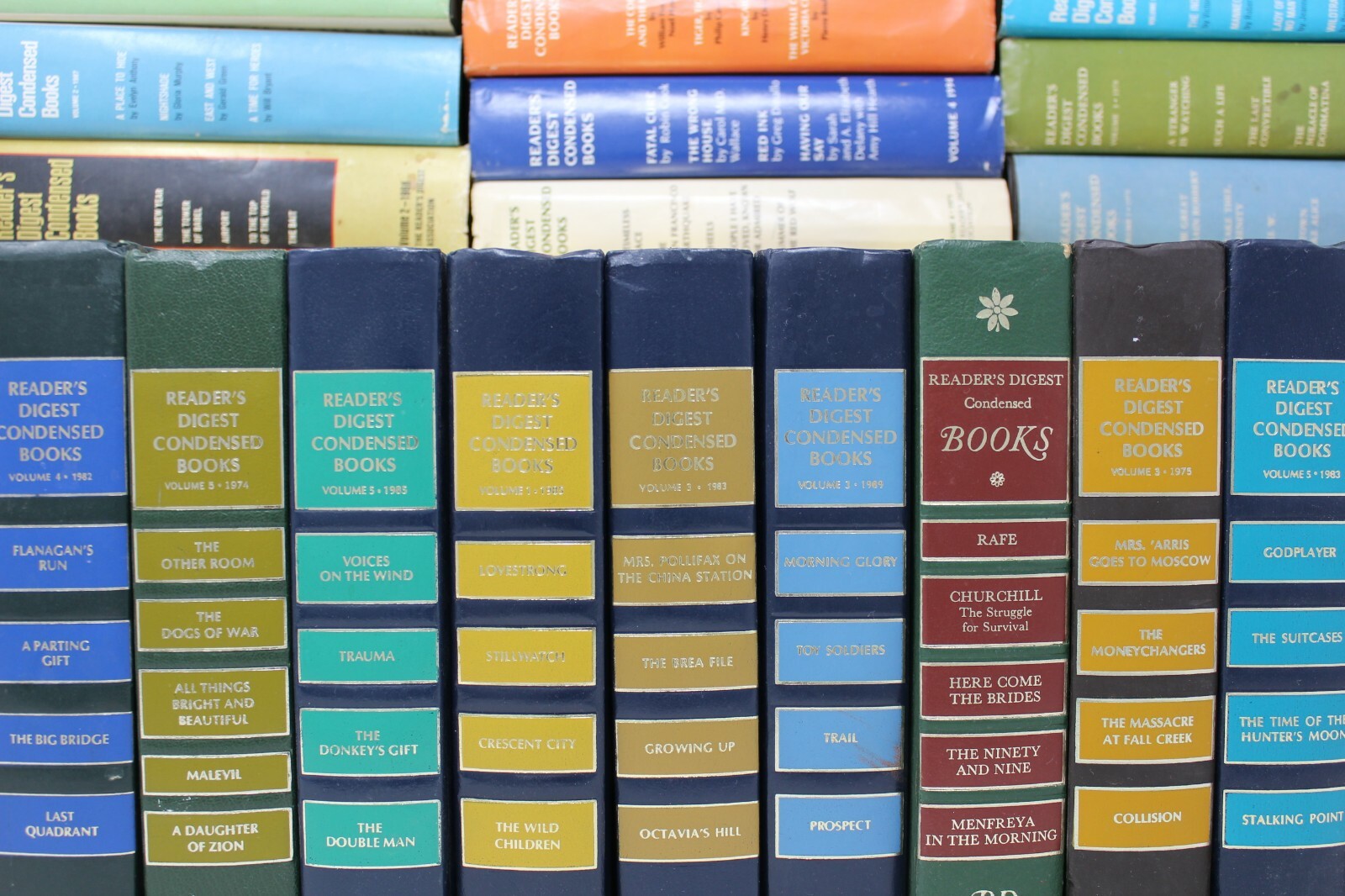 Readers Digest Condensed Books Lot of 10 - Random - Decorative Covers