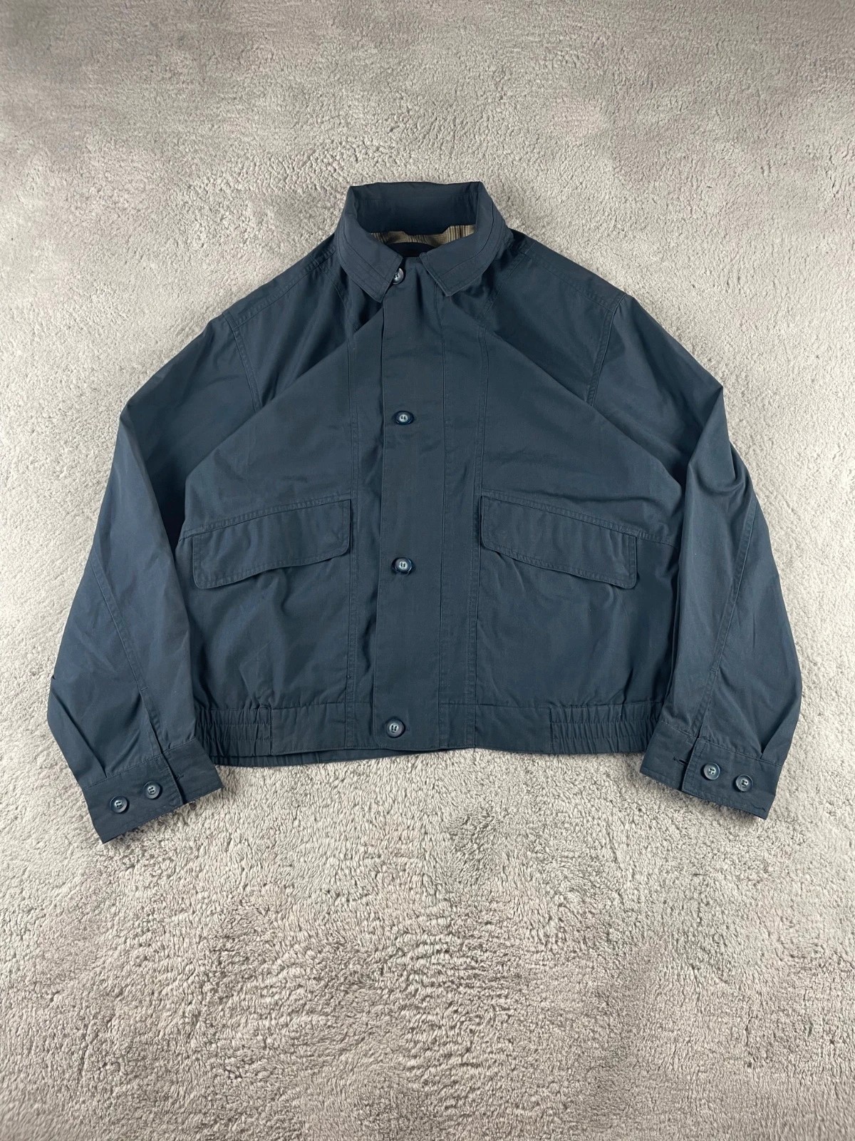 Vintage Boxy Fit Oversize Streetwear Jacket Jacket Y2K American Style