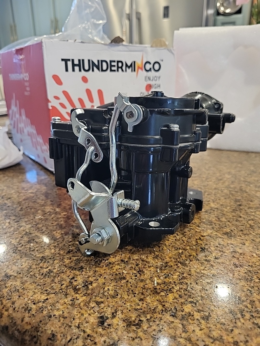 THUNDERMINGO New Marine Carburetor for Mercruiser 3.0 Carburetor 2 Barrel THUNDERMINGO New Marine Carburetor for Mercruiser 3.0 Carburetor 2 Barrel