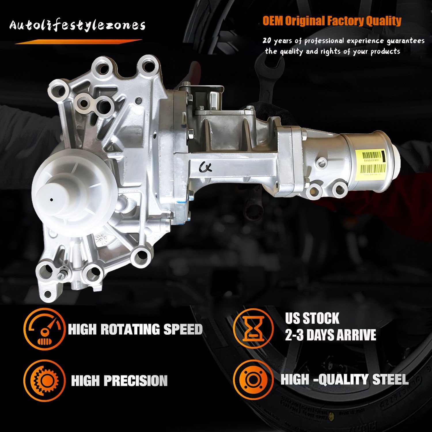 For 2007-17 Jeep Compass Patriot 2.0L 2.4L 6-Speed Transfer Case Assy 5273456AA