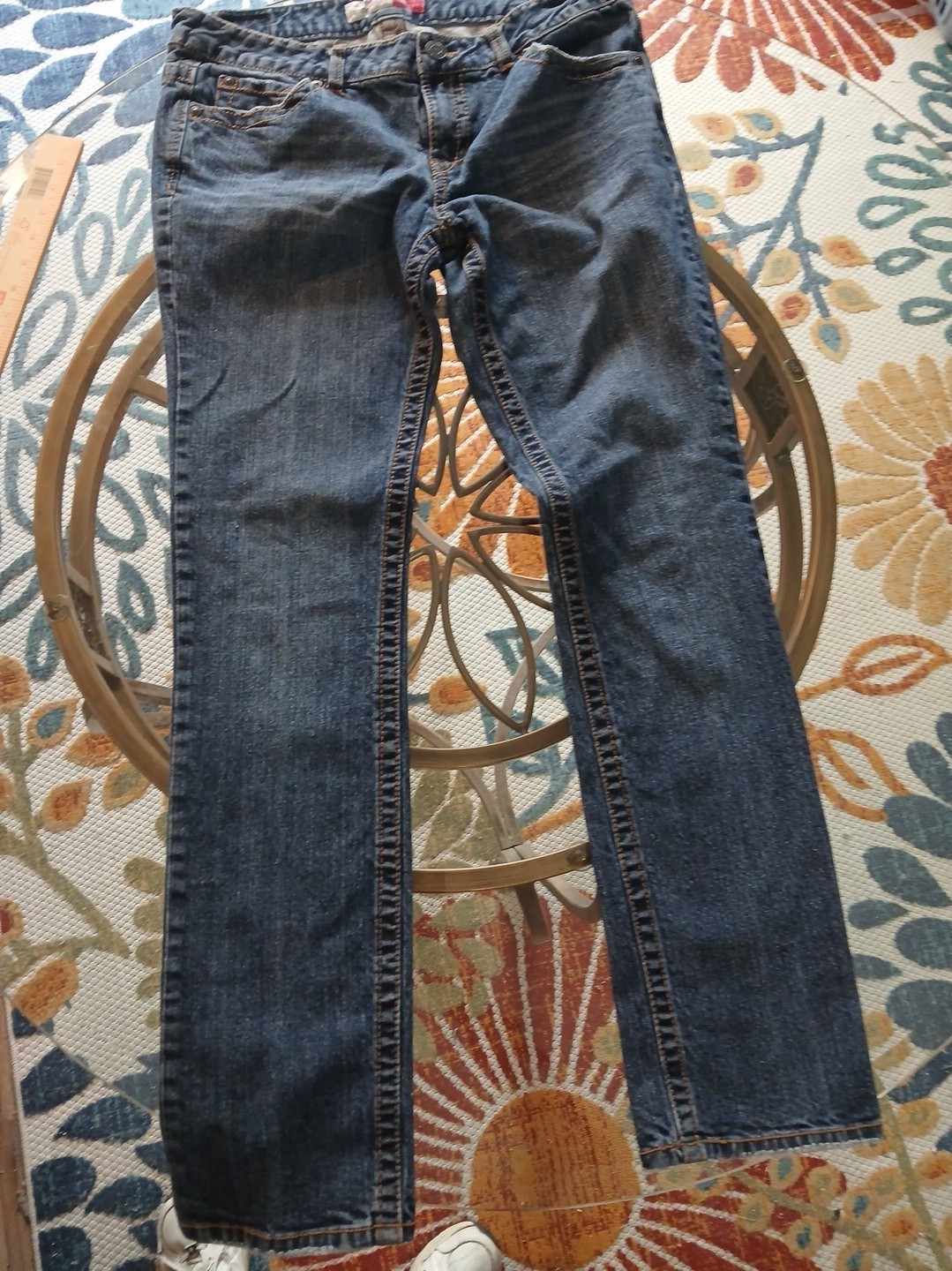 aeropostale jeans bayla skinny curvy fit women sz 11/12 regular