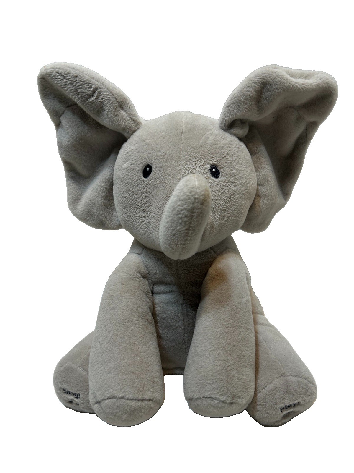 Baby Gund Floppy the Elephant Musical Plush Stuffed Animal Works