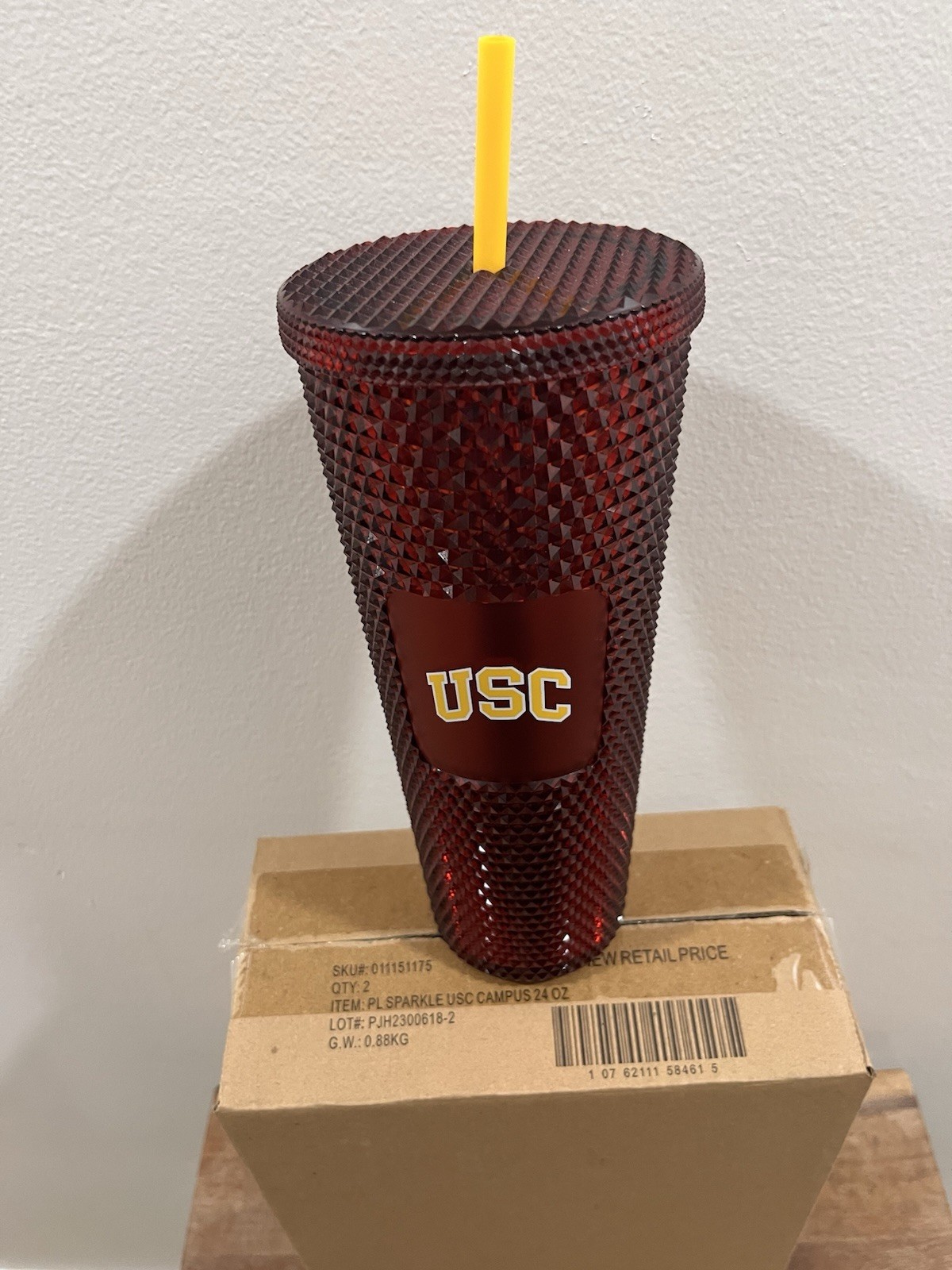 USC Starbucks 24oz Tumbler Cup 2024 NEW