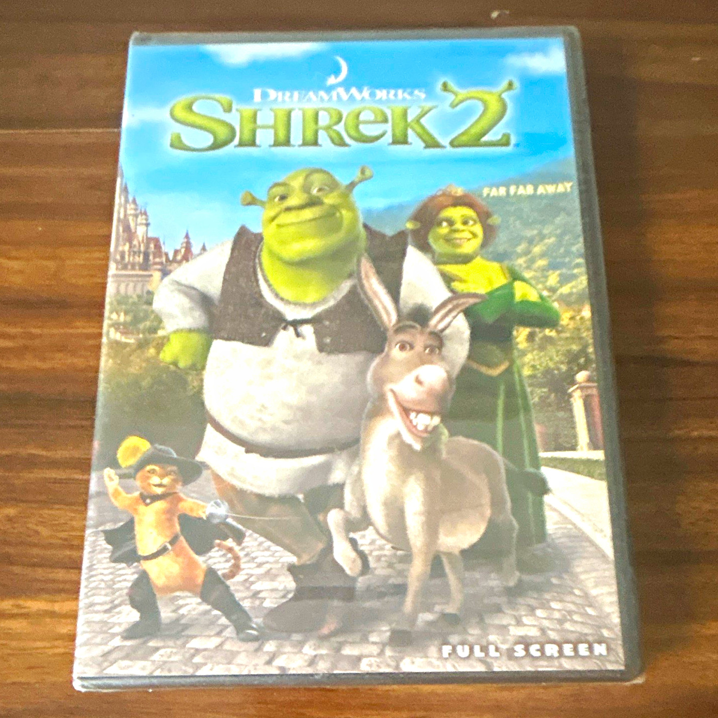 DreamWorks Shrek 2 DVD Full Screen Edition PG Tall/DVD Case-Sealed, NIB