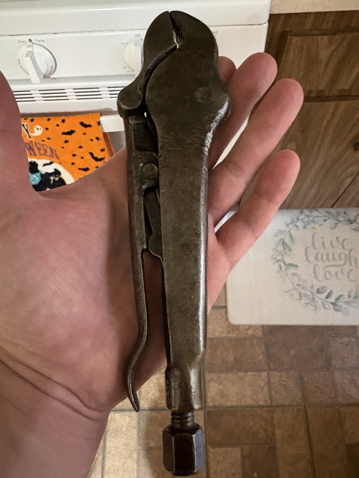 1924 Peterson Vise-Grip Antique.Nebraska.Rare.Original And Beautiful.Super Nice.