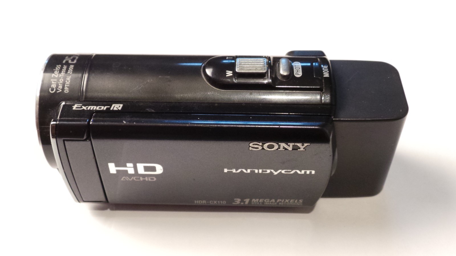 Sony HDR-CX110 Camcorder 25X Zoom - Used Condition Works Great
