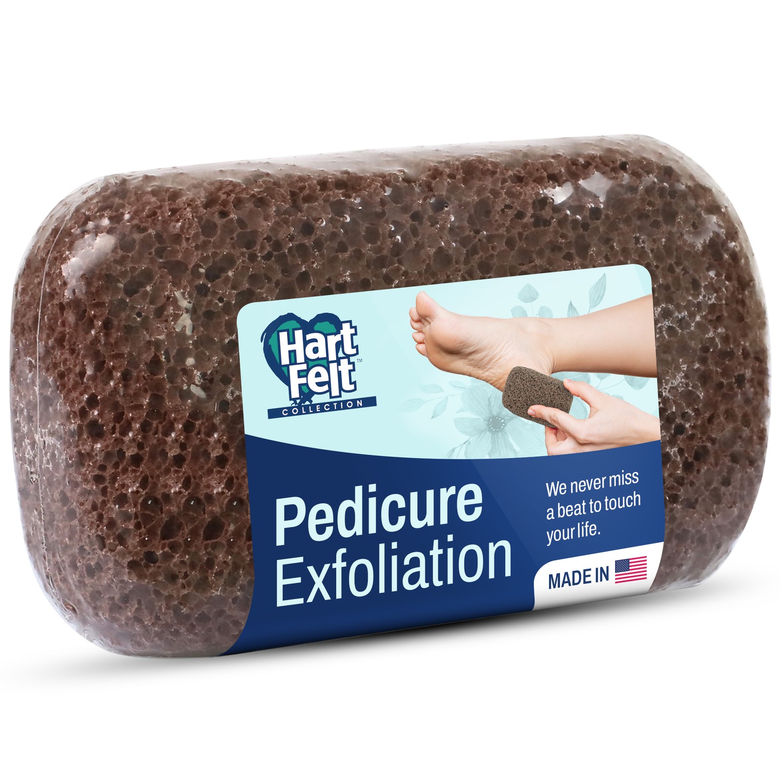 Hartfelt Magic Stone Foot Scrubbing Pedicure Stone for Feet-Chemical Free