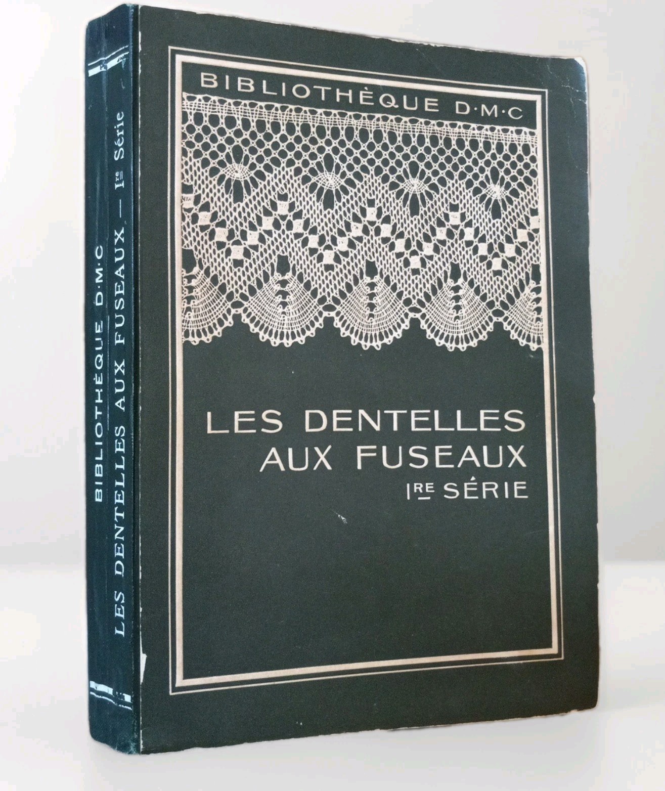 Antique French 1912 Bobbin Lace Making, 55 Patterns Complete & Unused, Illustrat