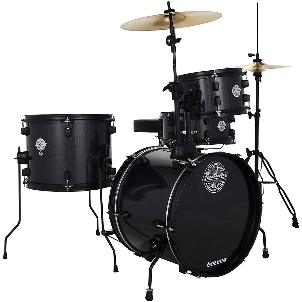 Ludwig Pocket Kit by Questlove Drum Set  Moon Dust