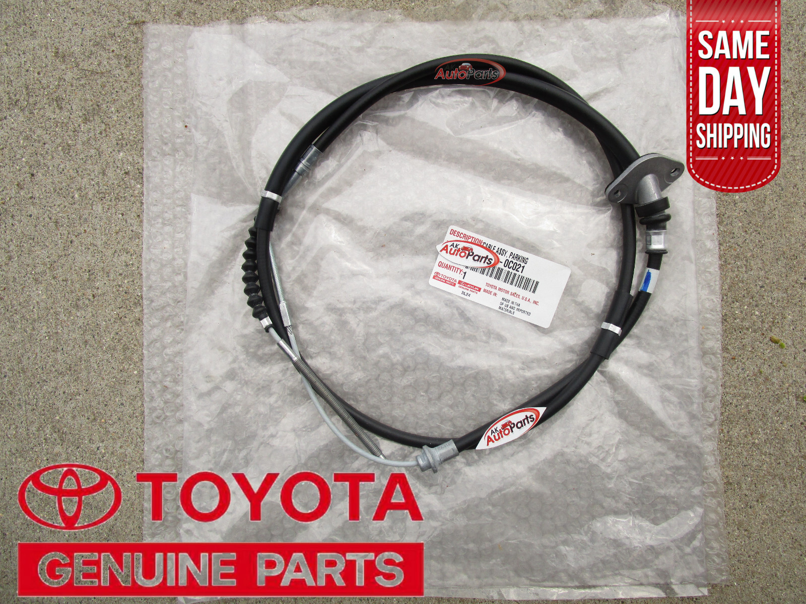 14 - 21 TOYOTA TUNDRA FRONT PARKING BRAKE CABLE OEM BRAND NEW