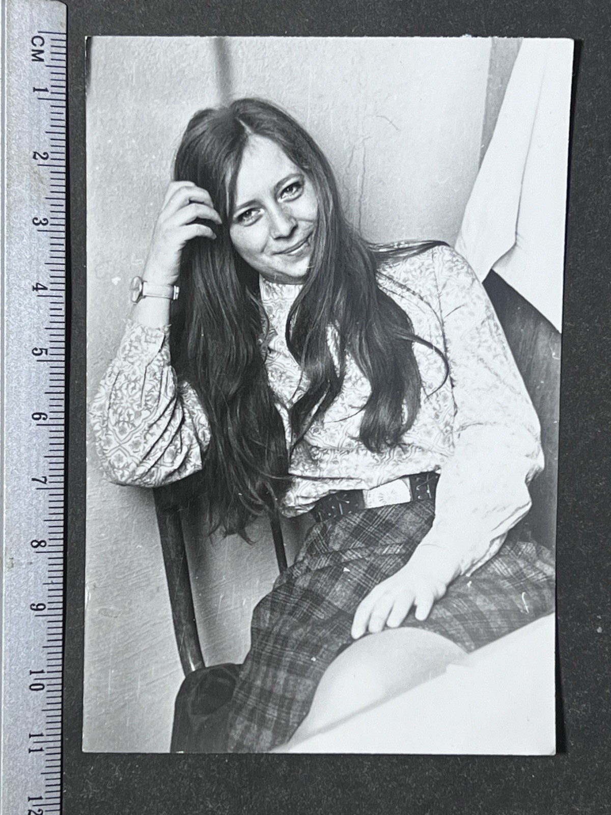 Vintage Soviet Portrait – Pretty Young Woman, Charming & Attractive Photo