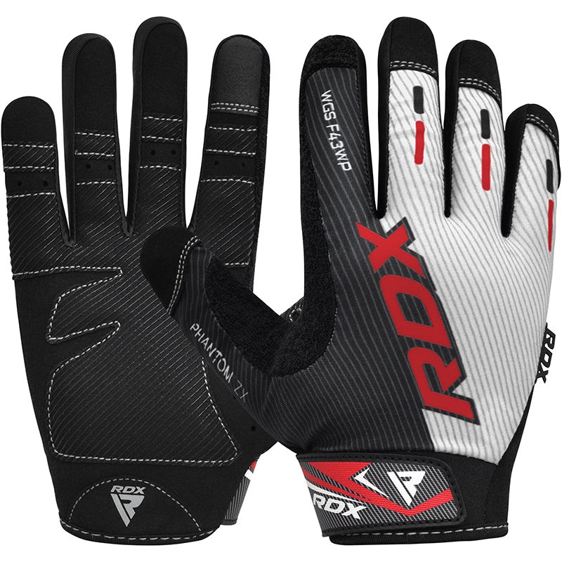 RDX Full Finger Gym Gloves � Breathable, Gel Padded, Touchscreen, Anti-Slip Grip RDX Full Finger Gym Gloves � Breathable, Gel Padded, Touchscreen, Anti-Slip Grip
