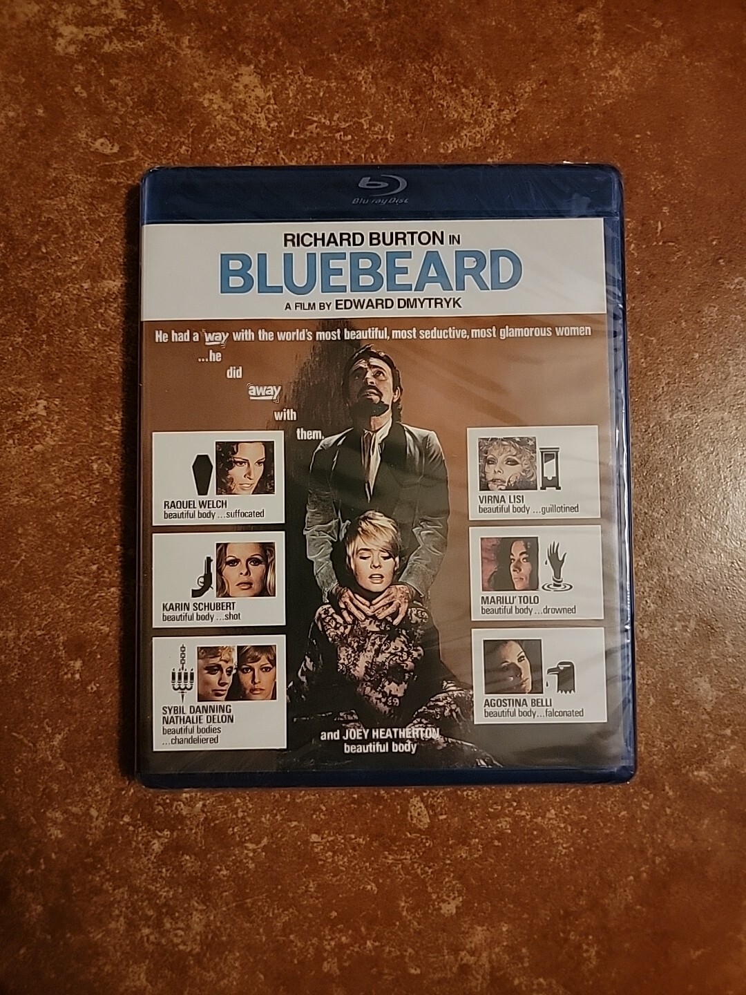 Bluebeard (1972) Blu-ray OOP ($5 OFF 2) Raquel Welch Limited Ed. Scream Factory Bluebeard (1972) Blu-ray OOP ($5 OFF 2) Raquel Welch Limited Ed. Scream Factory