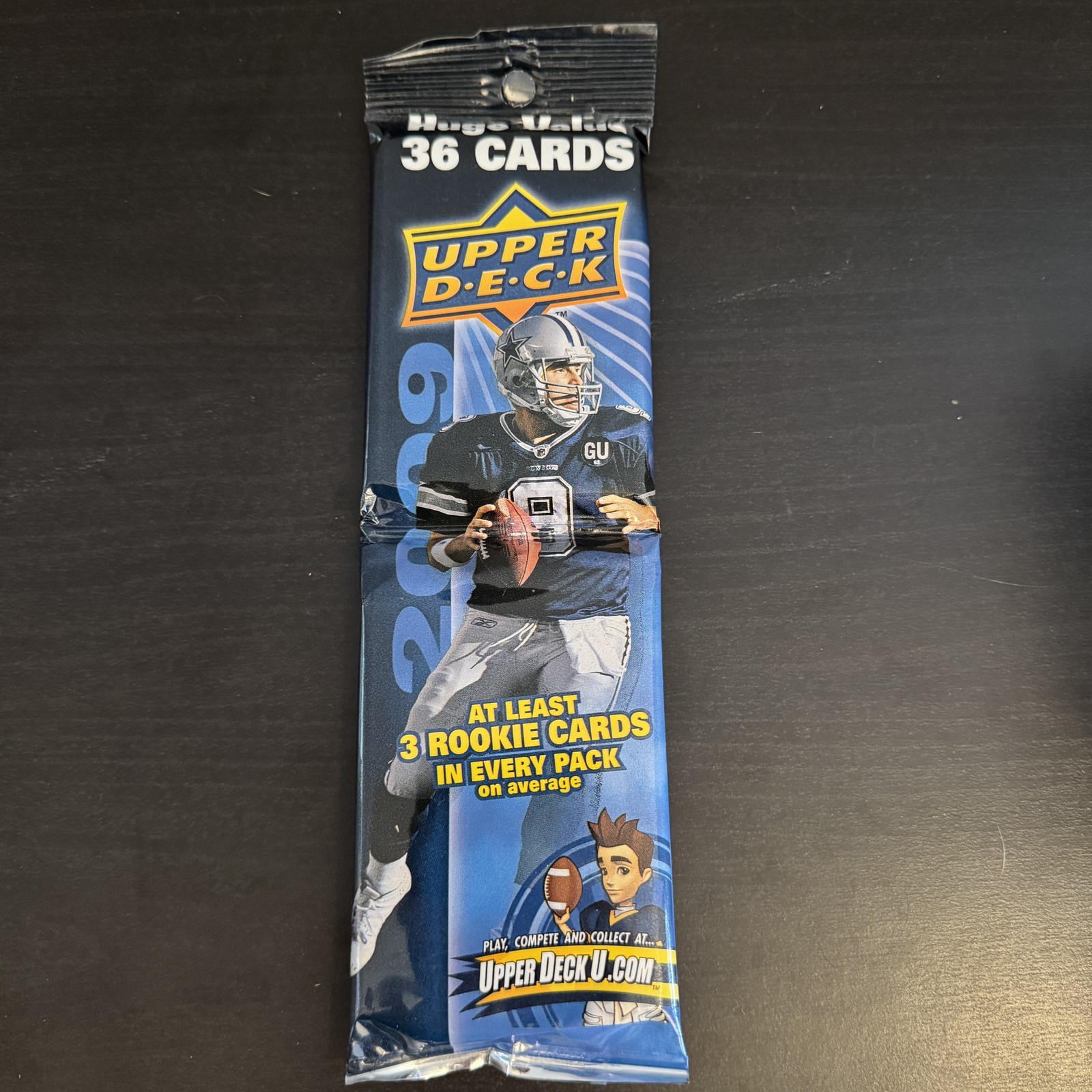 2009 Upper Deck NFL Football 36-Card Fat Pack Sealed Tony Romo