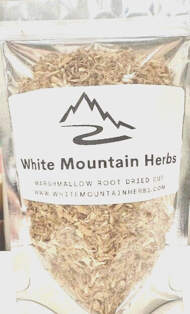 Marshmallow Root Wildcrafted Cut ~ Freshly Packed USA Free Ship