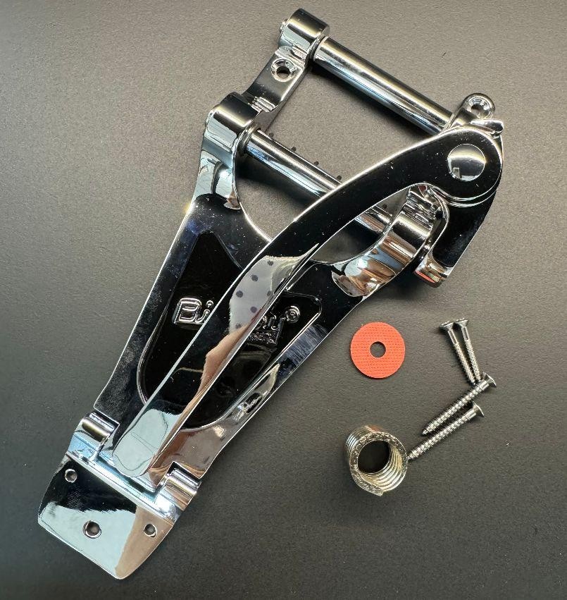 Ship US B70 Style Bigsby Vibrato Tailpiece Chrome For Les Paul SG Jazz Guitar