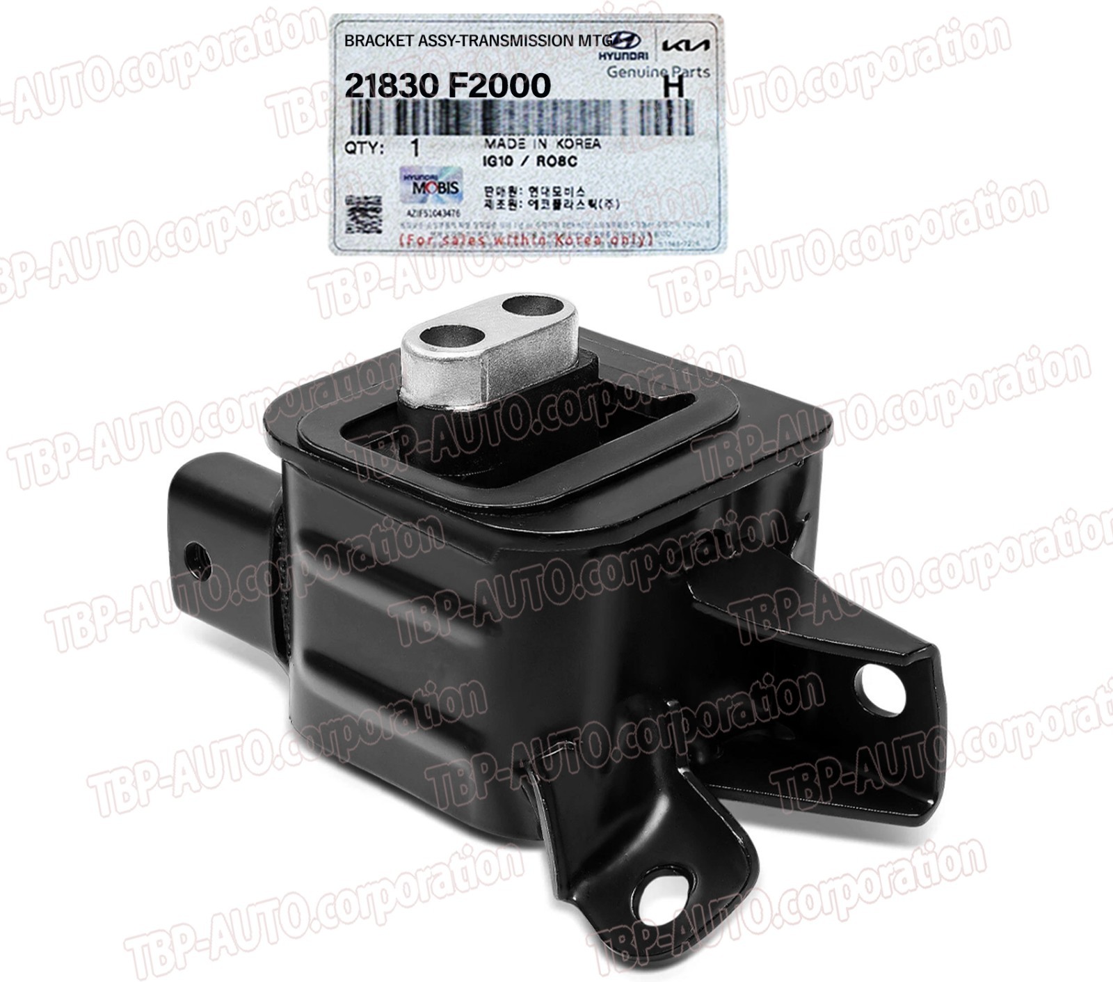 OEM ® 2.0L 1.6L Transmission Mount 2017-18 Elantra 2018-20 Elantra GT 21830F2000