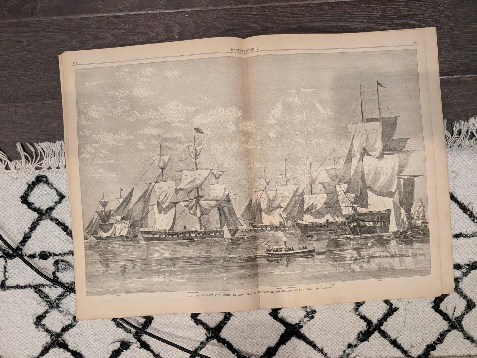 Harper’s Weekly October 17, 1863 – Lincoln Proclaims First National Thanksgiving