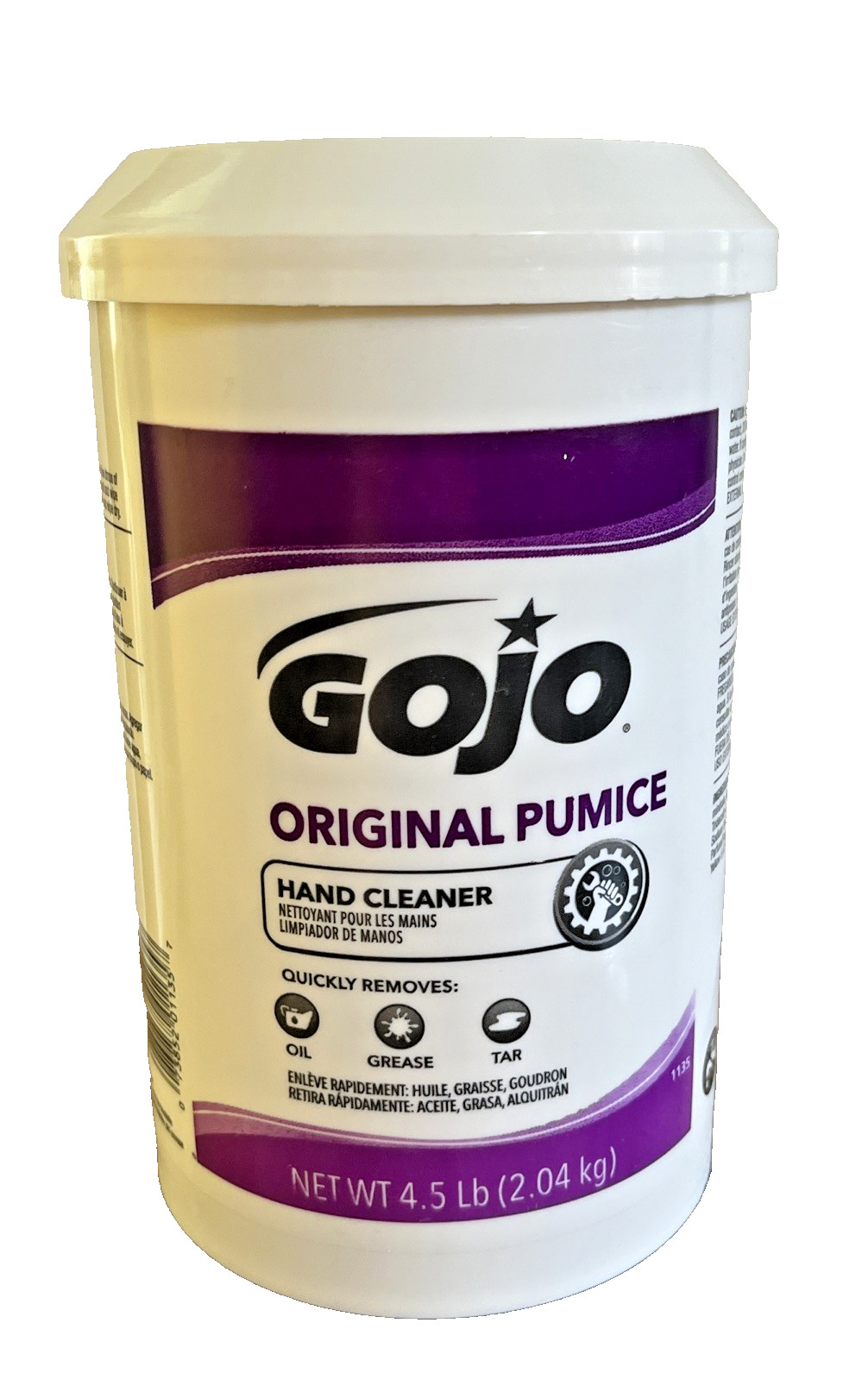 GOJO Original Pumice Hand Cleaner 4.5 Lb READ GOJO Original Pumice Hand Cleaner 4.5 Lb READ