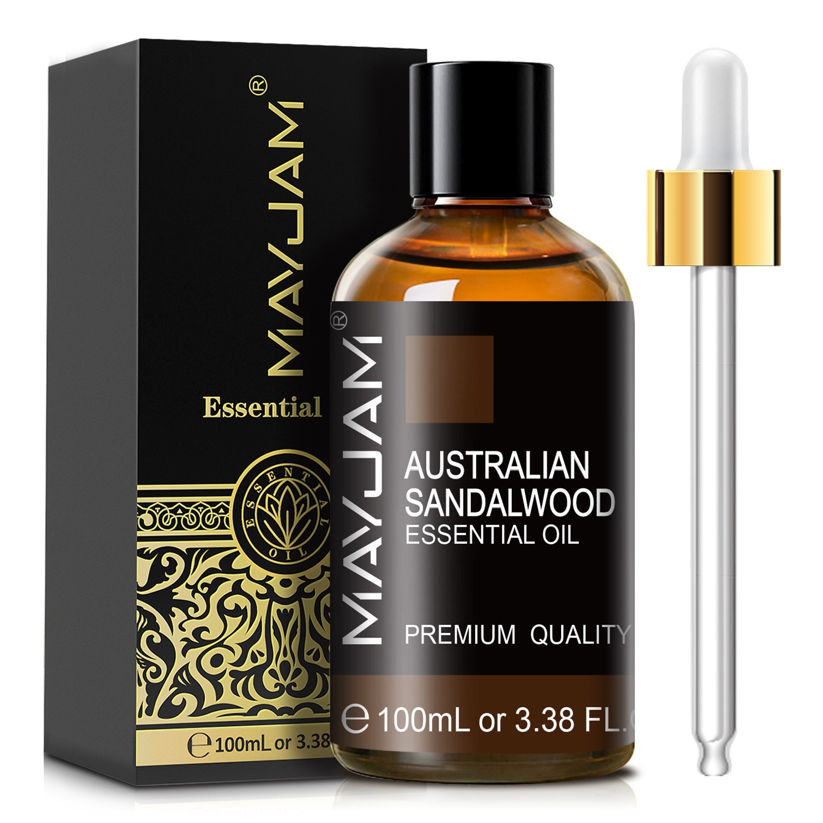 MAYJAM 100ml Australian Sandalwood Essential Oil 100% Pure Natural Massage Skin
