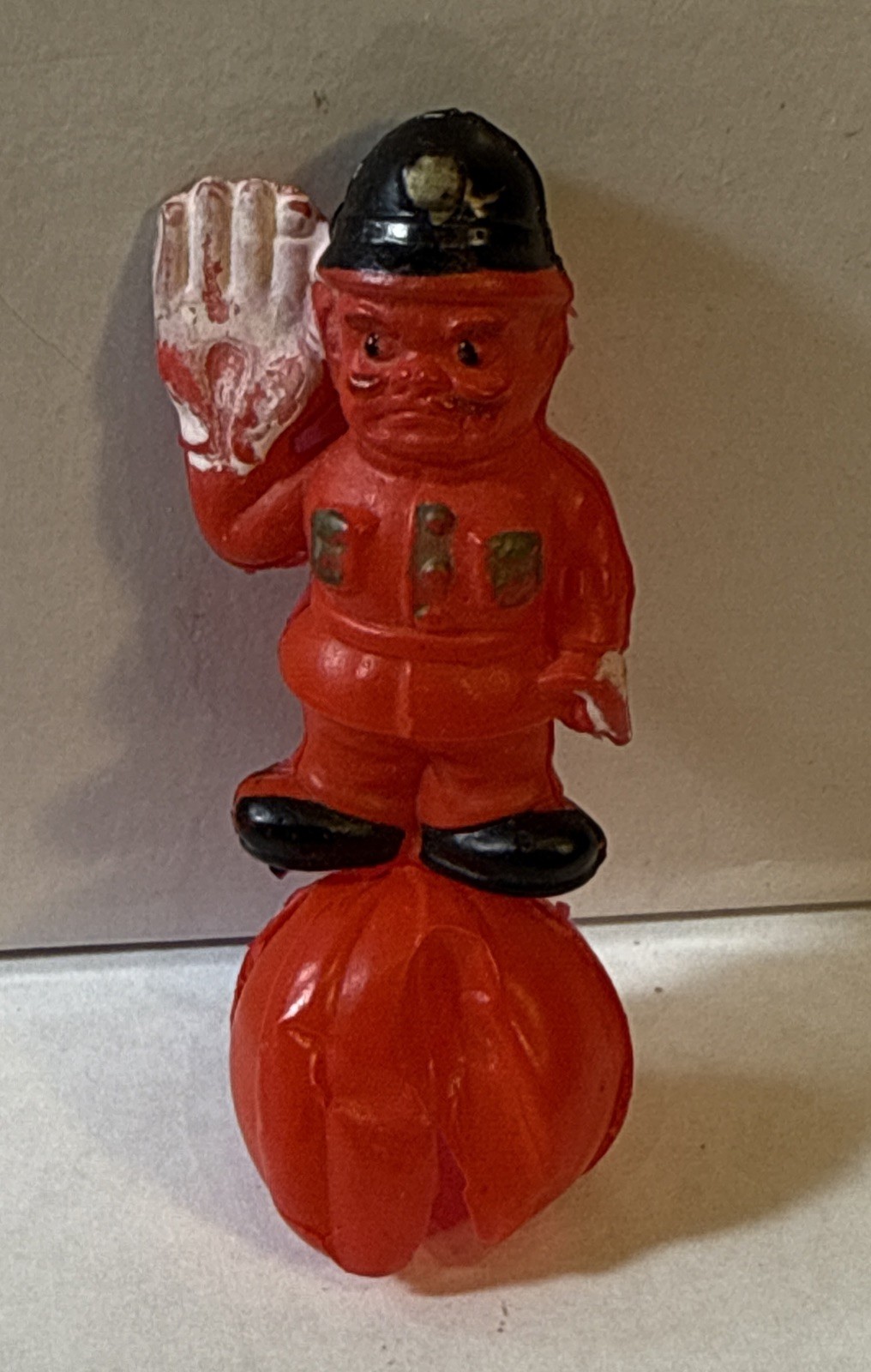 c. 1930\'s Japan Celluloid Policeman Cop Doll Toy Figure Candy Container RARE c. 1930\'s Japan Celluloid Policeman Cop Doll Toy Figure Candy Container RARE