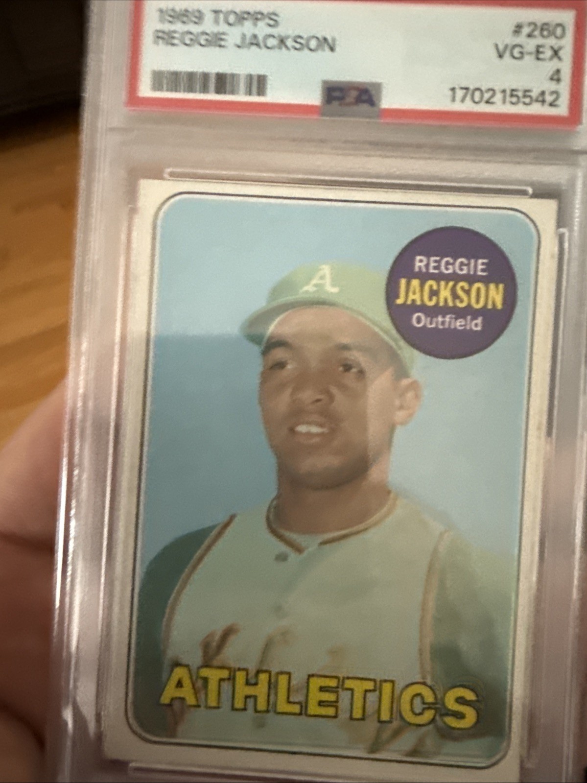 Reggie Jackson Rookie