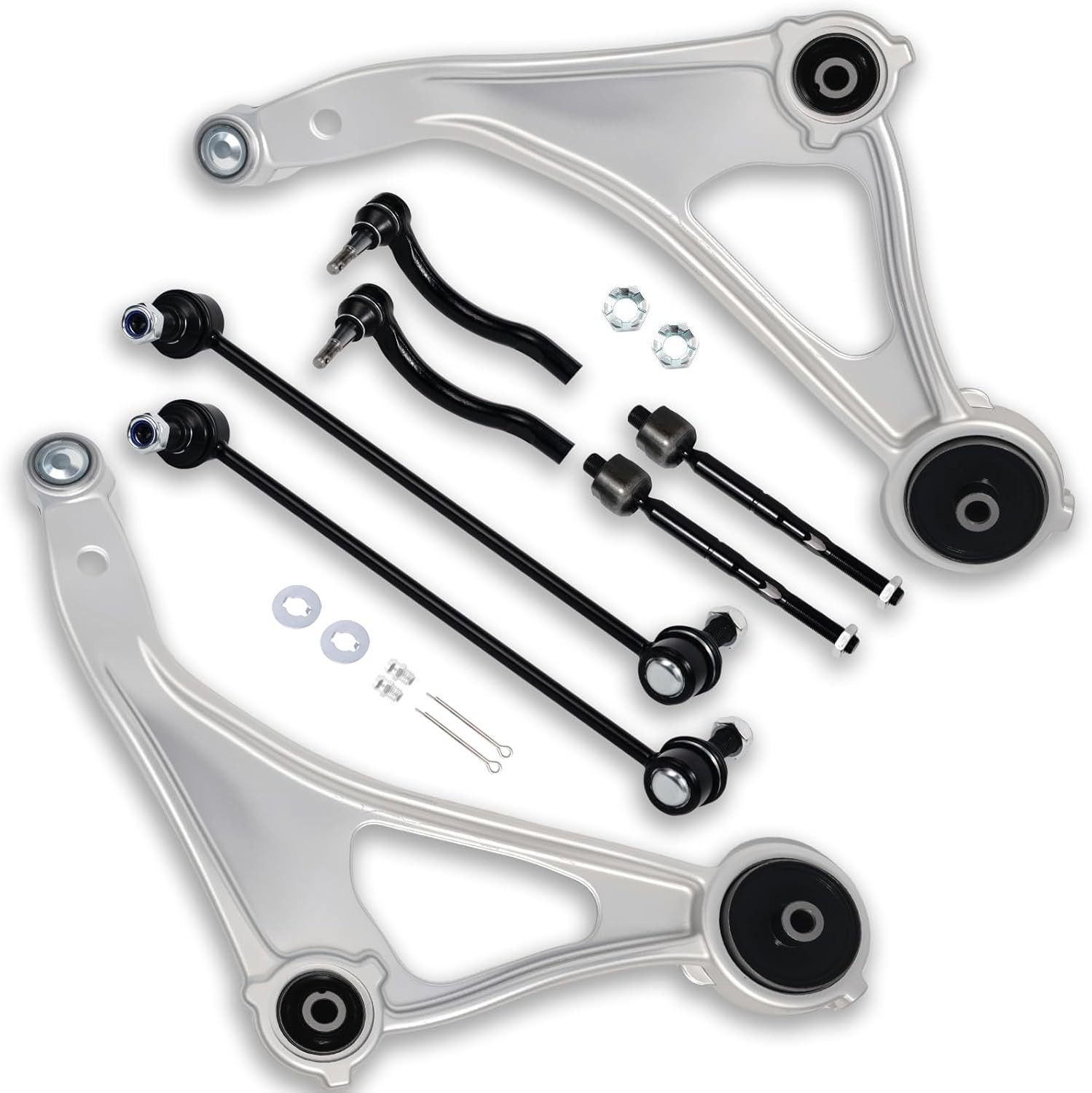 8x Front Suspension Kit Lower Control Arm Sway Bar for Nissan Altima 2015-2018
