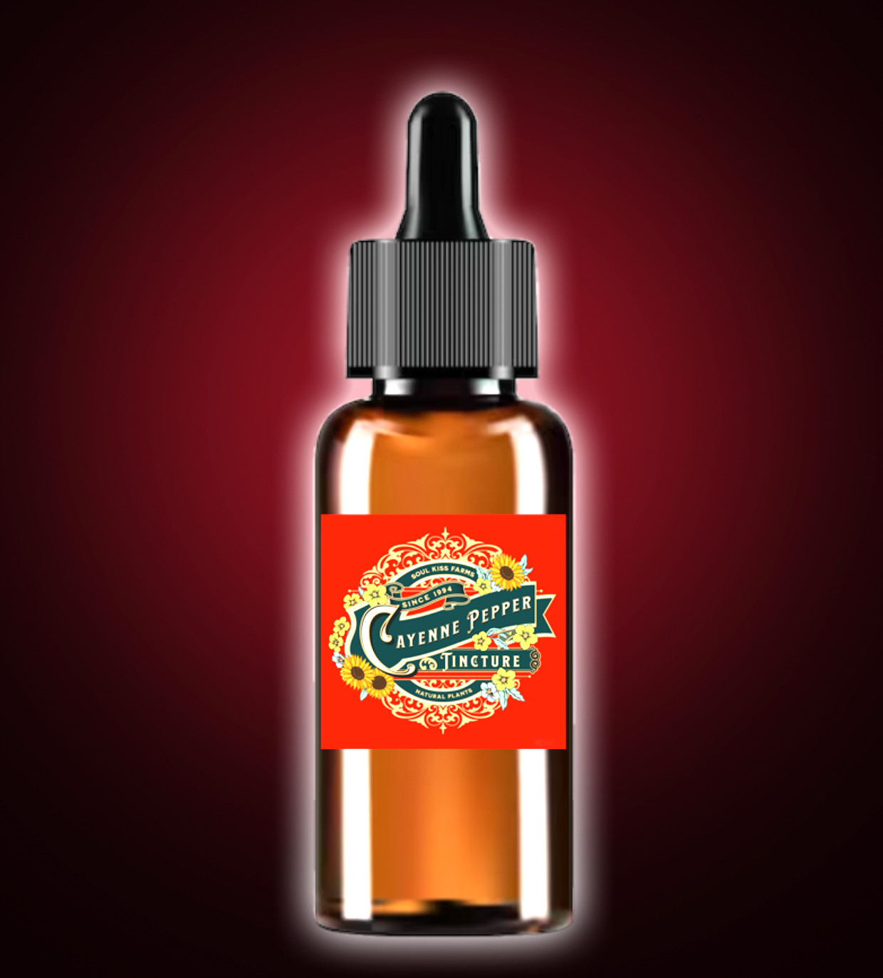 Potent Cayenne Pepper Extract Tincture - 90,000 HU Metabolism Circulation 2oz