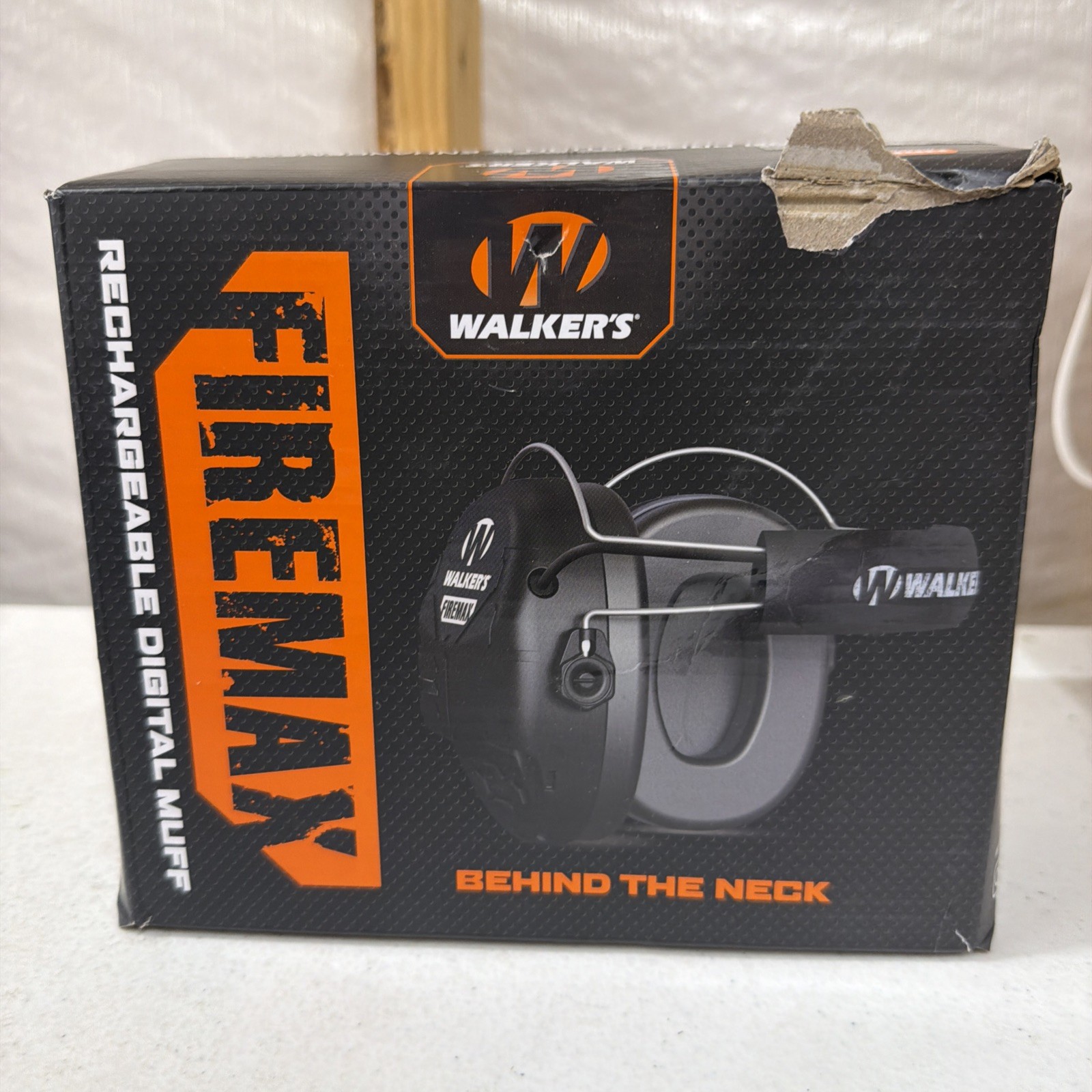 Walker\'s FireMax Behind The Neck Earmuffs Shooting Range Slim Hearing (PARTS)