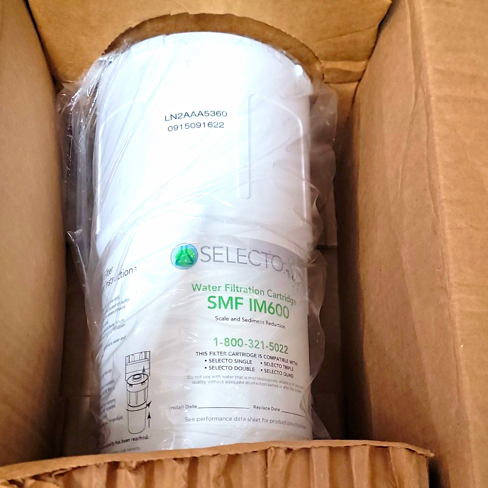 Selecto SMF IM600 Scale & Sediment Cartridge 600 gal 108-010-S