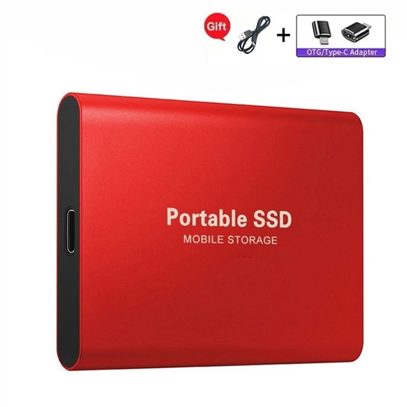 External SSD 1TB 2TB 4TB Portable Hard Drive USB 3.0 Type-C High Speed PC Mac