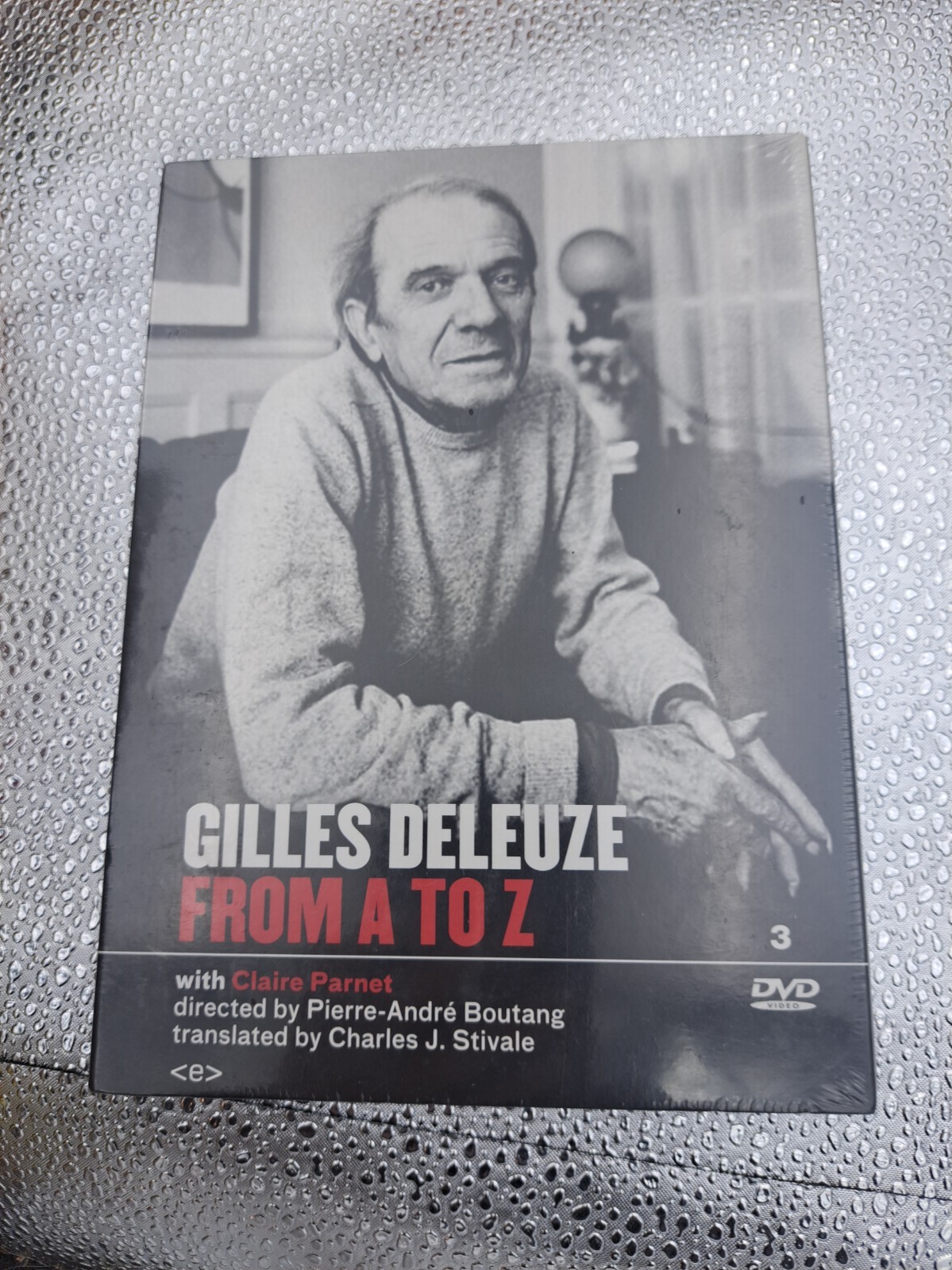 GRAIL RARE New Sealed - Gilles Deleuze: From A to Z [3-Disc DVD Set, 2011]
