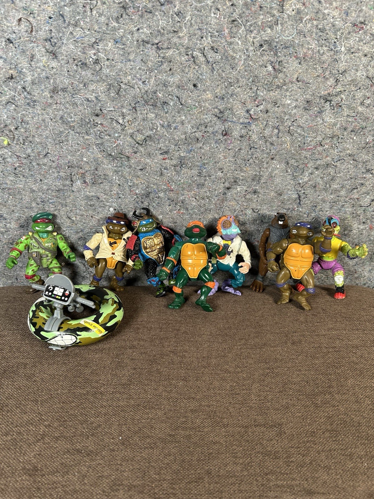 Teenage Mutant Ninja Turtles Vintage HTF  Lot Of 9