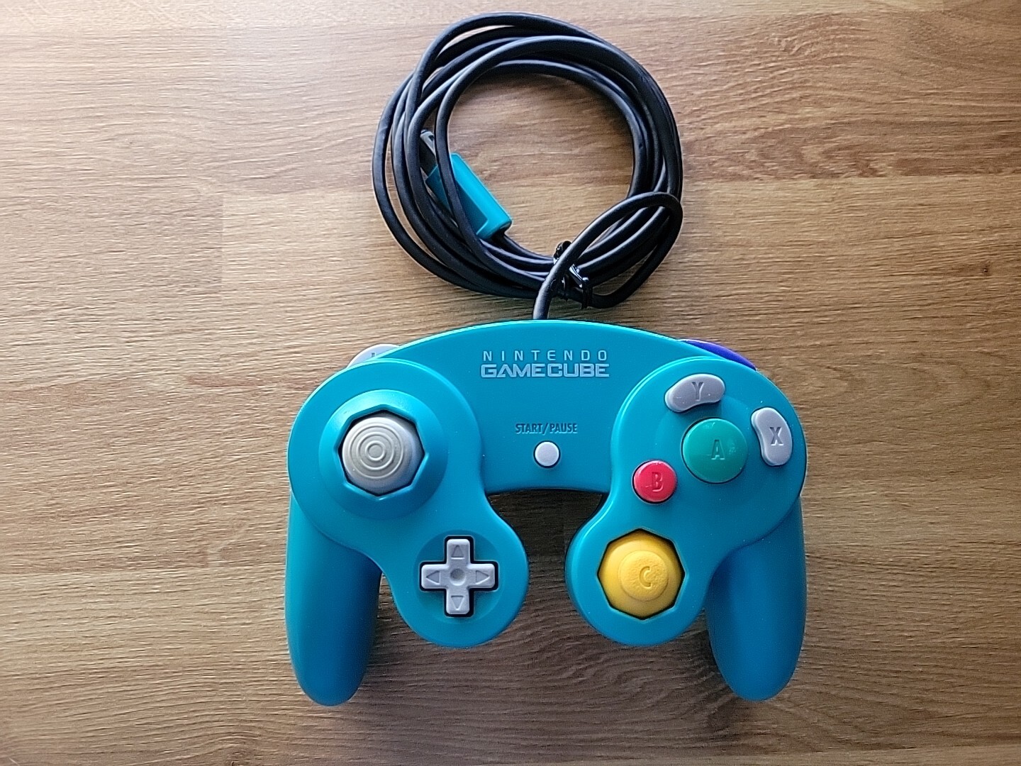 Official GameCube GC Controller Emerald Blue Tested US SELLER Official GameCube GC Controller Emerald Blue Tested US SELLER