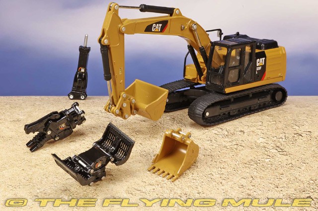 Diecast Masters 1:64 320F Excavator w/5 Work Tools