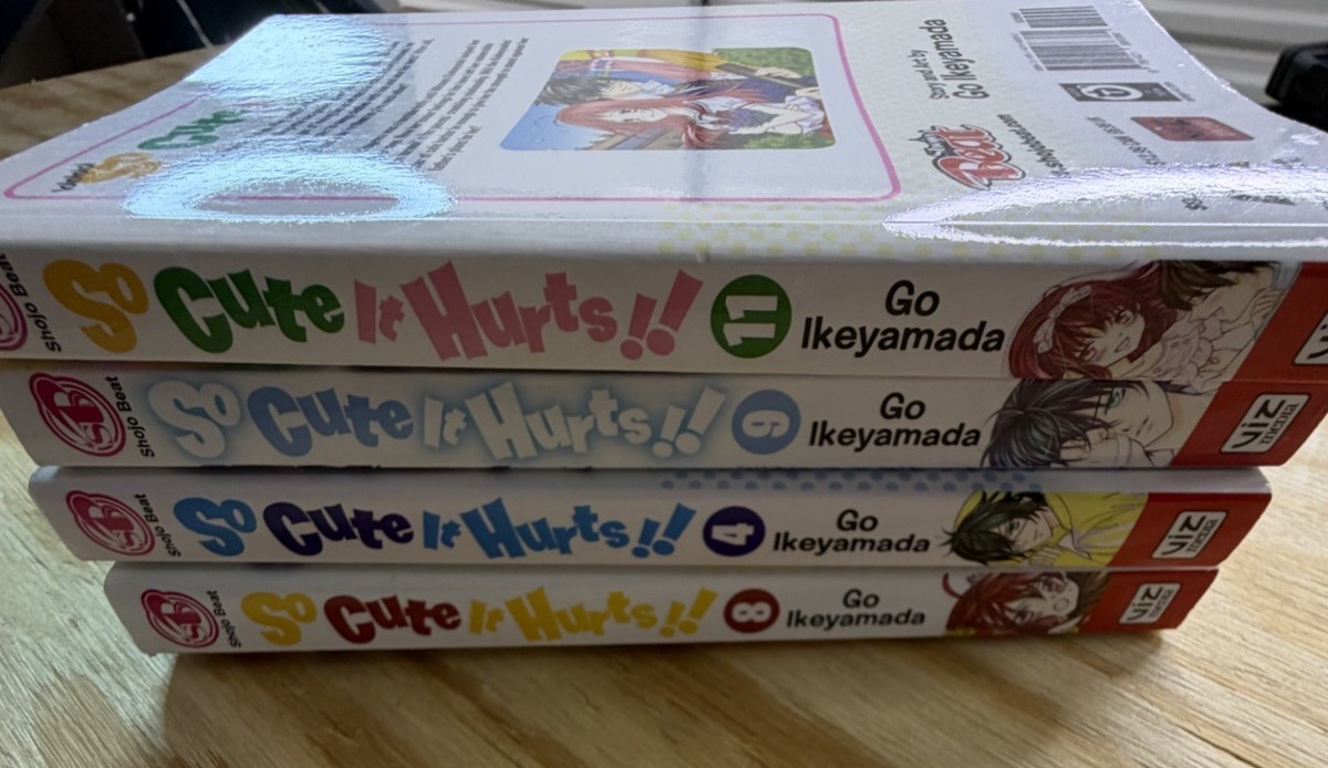 So Cute It Hurts Manga Lot Vol 4 8 9 11 Go Ikeyamada Viz Shojo Beat EUC