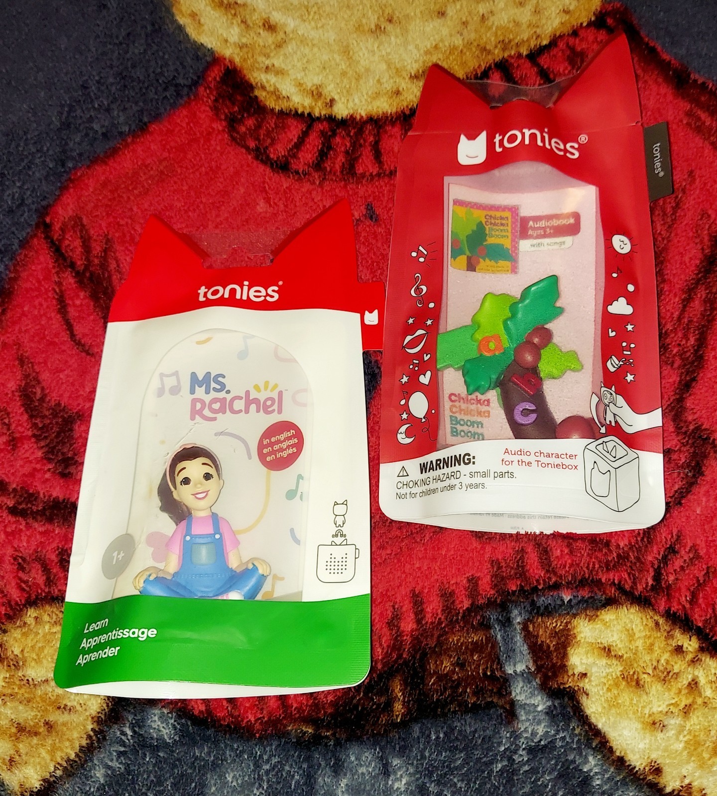 New TONIES Lot of 2 Ms RACHEL CHICKA BOOM Audio Characters NEW & SEALED New TONIES Lot of 2 Ms RACHEL CHICKA BOOM Audio Characters NEW & SEALED