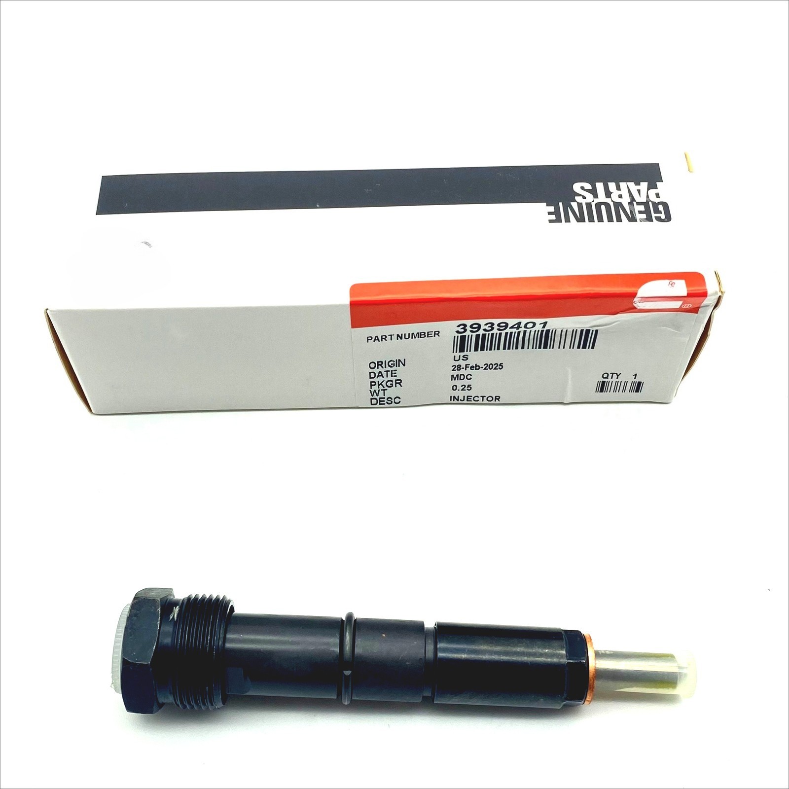 New for 3939401 4089727 Cummins 4BT3.9 6BT B4.5 Engine 1X Fuel Injector