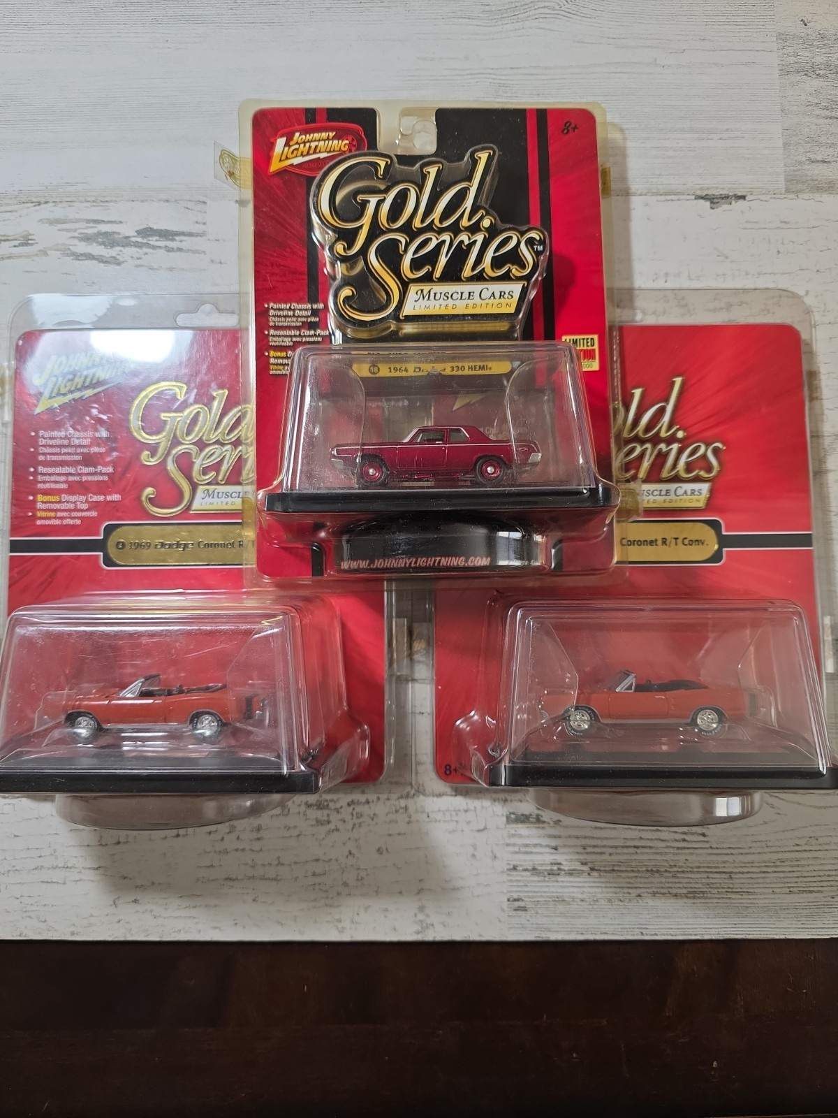 Johnny lightning gold series Lot 1:64 Diecast Cars 